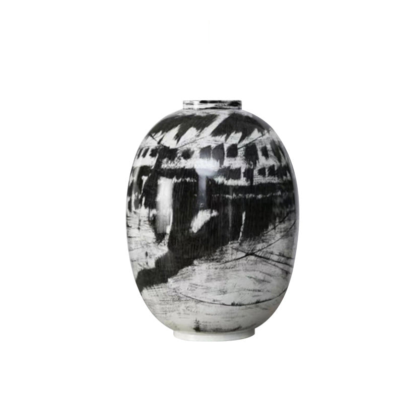 Abstract Monochrome Vase