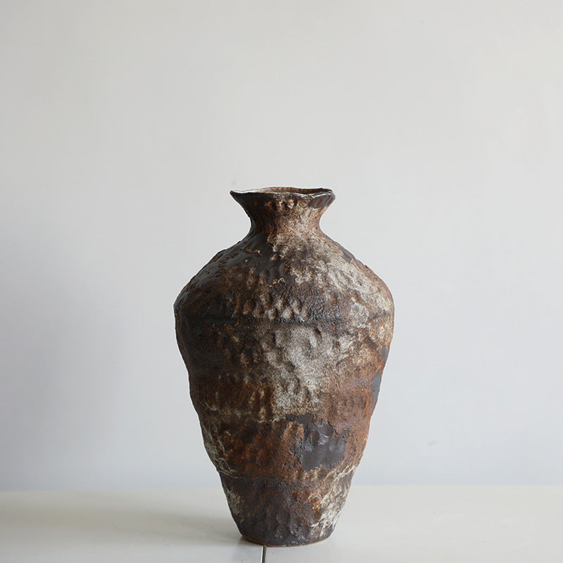 Aged-made Pottery Vase - HOMYEA