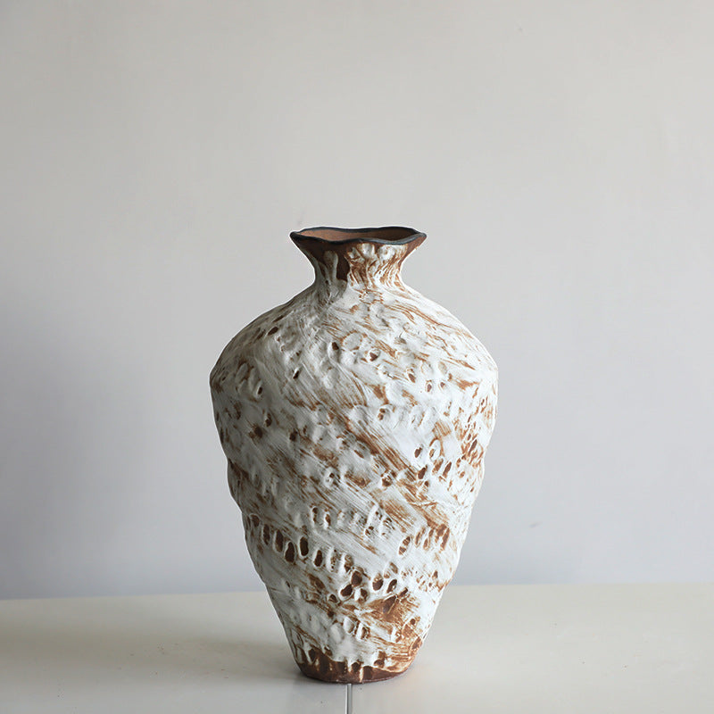 Aged-made Pottery Vase - HOMYEA