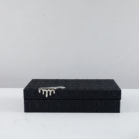 Chic Noir Storage Boxes