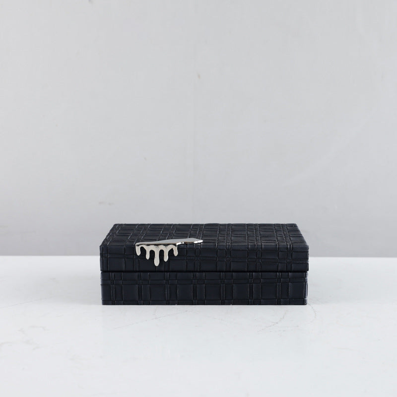 Chic Noir Storage Boxes