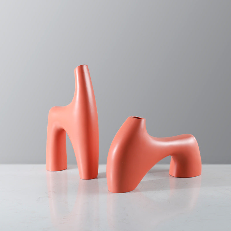 Coral Curves Vase