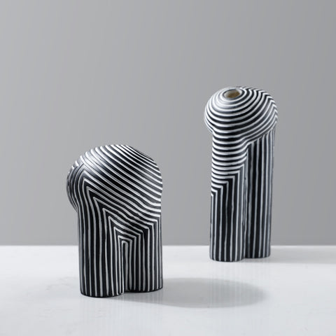 Geometric Illusion Vases