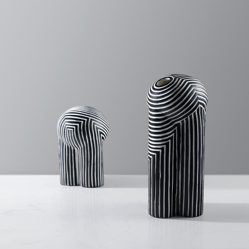 Geometric Illusion Vases