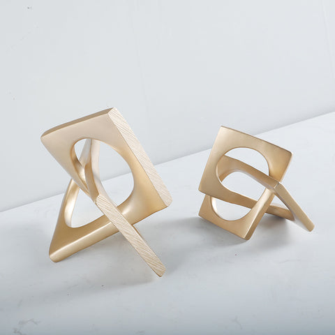 Geometric Ring Ornaments