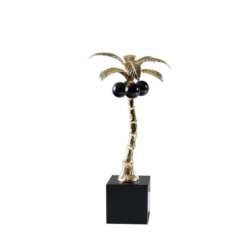 Golden Palm Sculptures