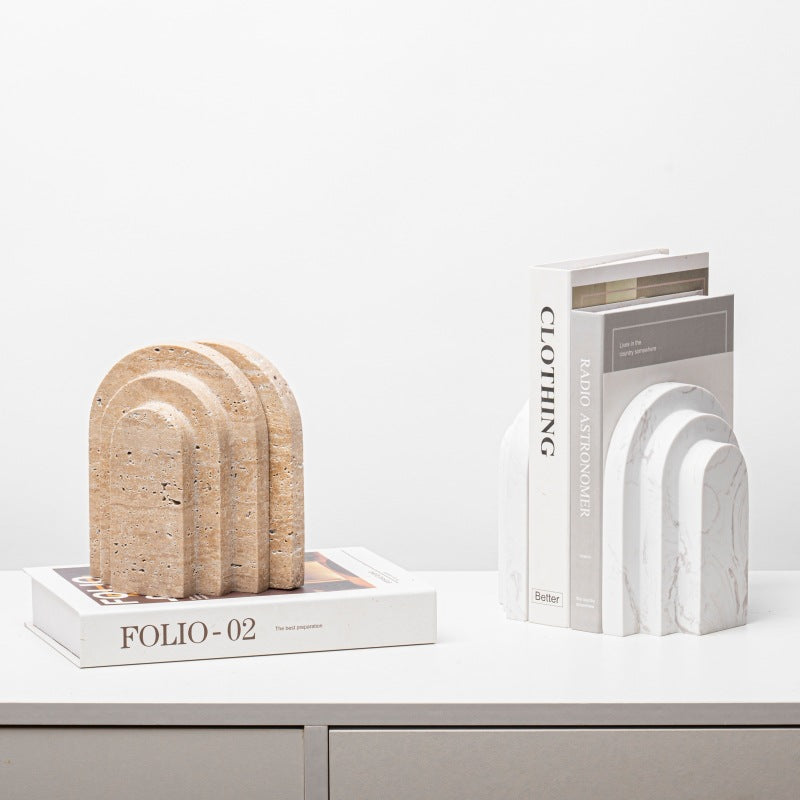 Marble Archway Bookends