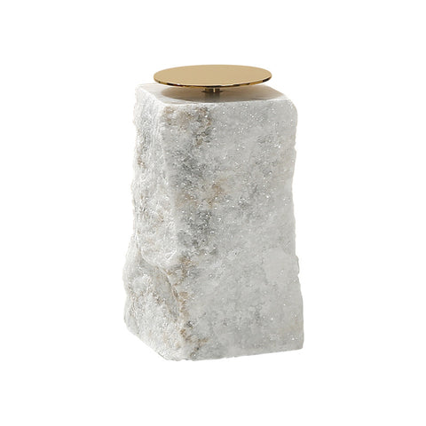 Marble Candle Holder Decor - HOMYEA