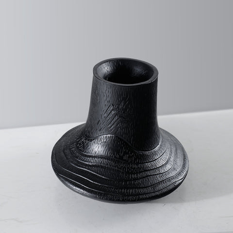 Noir Flare Vase