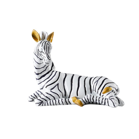 Regal Zebra Figurine