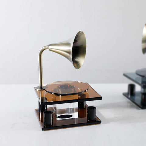 Ornements de gramophone rétro