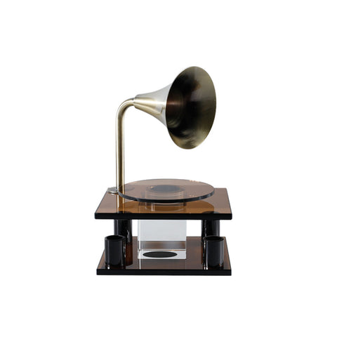 Ornements de gramophone rétro