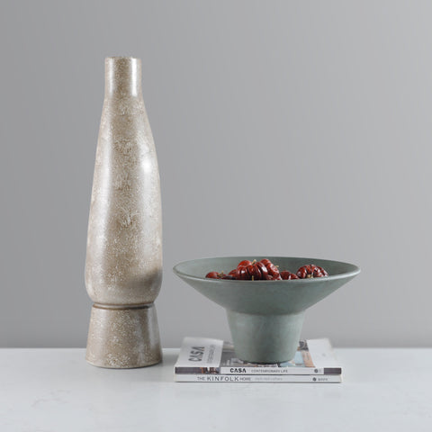 Wabi-sabi Serenity Vase & Tray