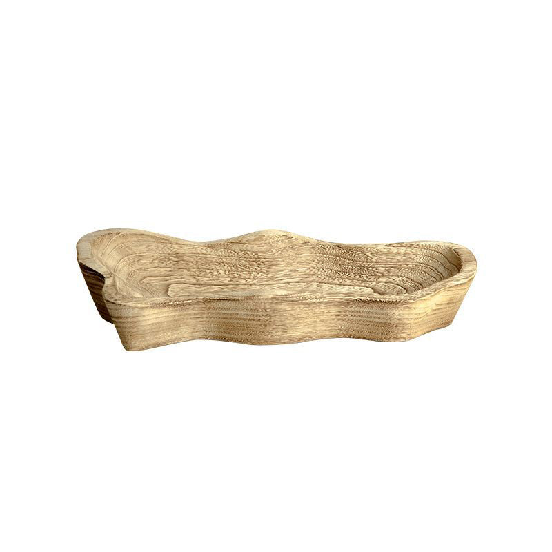 Wooden Peanut Shape Serving Tray