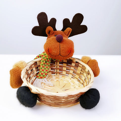 Christmas Storage Candy Basket - HOMYEA