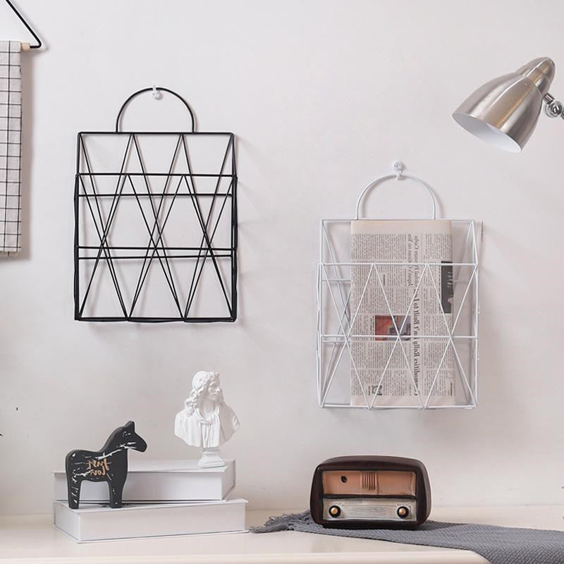 Simple Iron Wall Shelf - HOMYEA