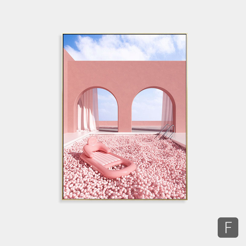 Pink Dream Wall Art - HOMYEA