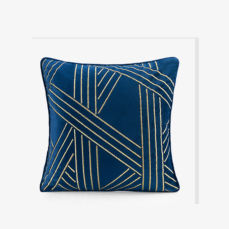 Geometric Line Pillow Cover - HOMYEA