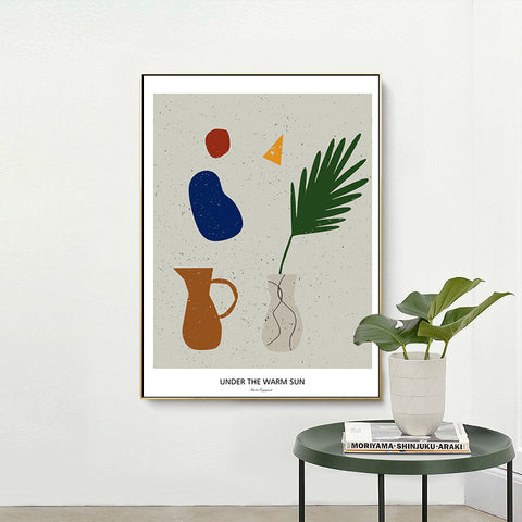 Green Plant Wall Art - HOMYEA