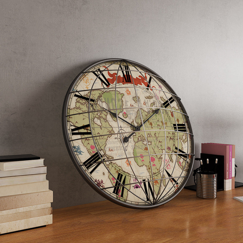 Earth Wall Clocks - HOMYEA