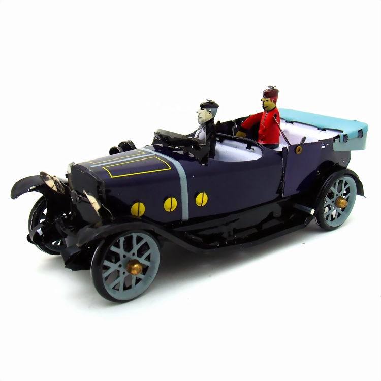 Nostalgic Retro Double Convertible Car Wind-up Toy - HOMYEA