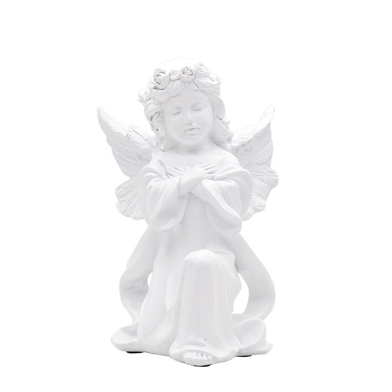 Resin Angel Sculpture - HOMYEA