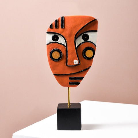 Resin Face Abstract Art Crafts - HOMYEA