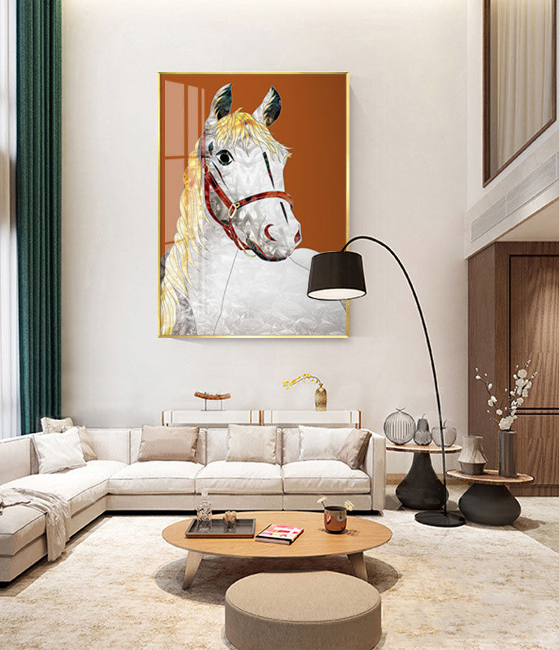 Color Horse Wall Art - HOMYEA