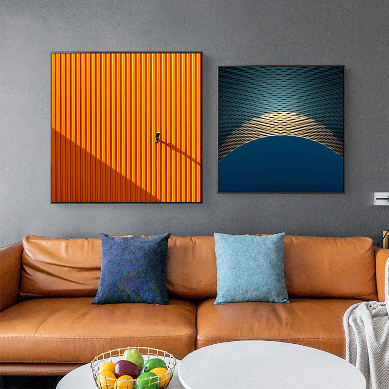 Modern Abstract Architectural Wall Art - HOMYEA