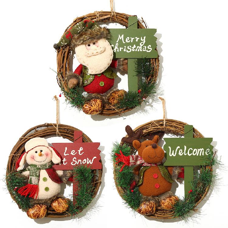 Christmas Decoration Door Hanging - HOMYEA