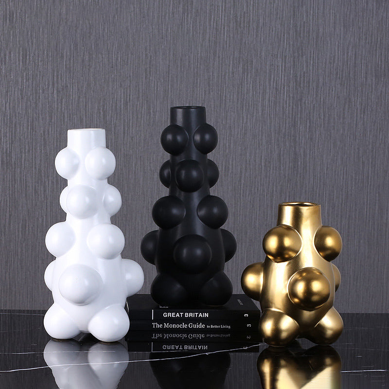 Ceramic Dendrite Vases - HOMYEA