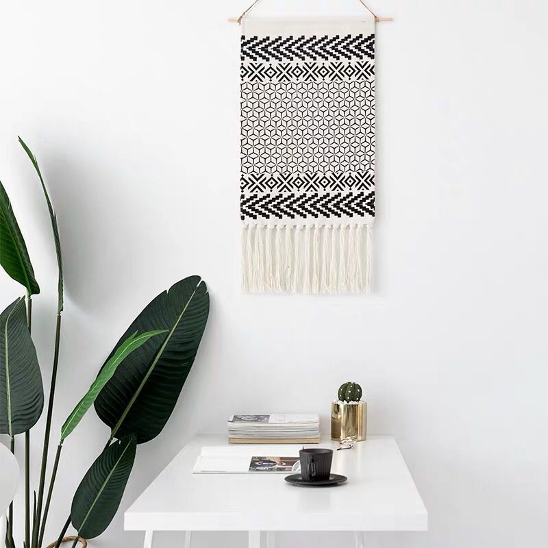 Modern Cotton and Linen Tapestry - HOMYEA