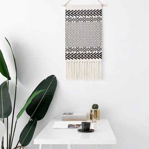 Modern Cotton and Linen Tapestry - HOMYEA