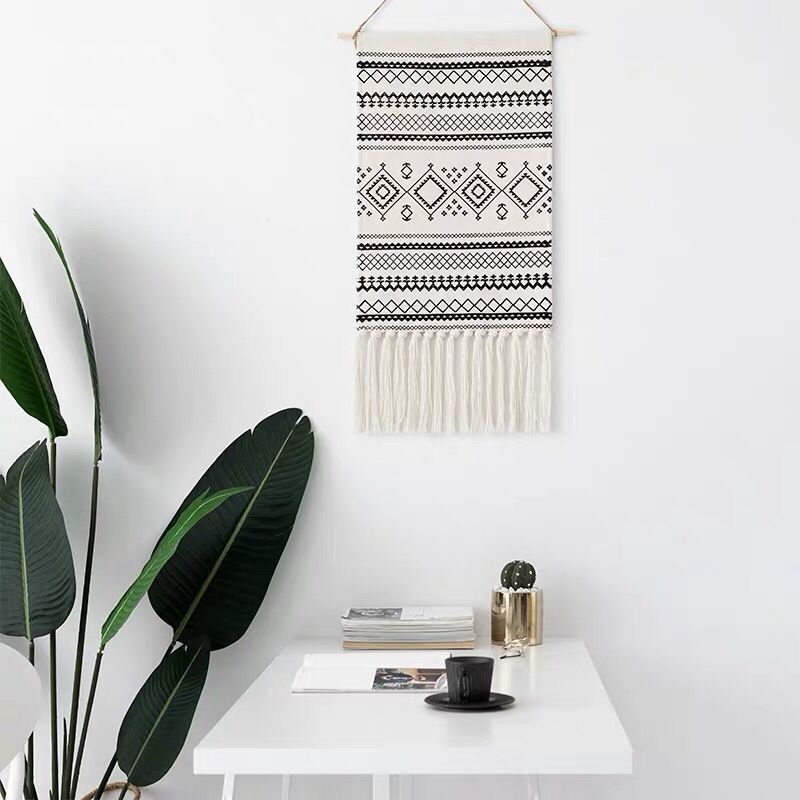 Modern Cotton and Linen Tapestry - HOMYEA