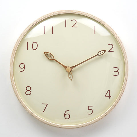 Modern Simple Solid Wood Wall Clock - HOMYEA