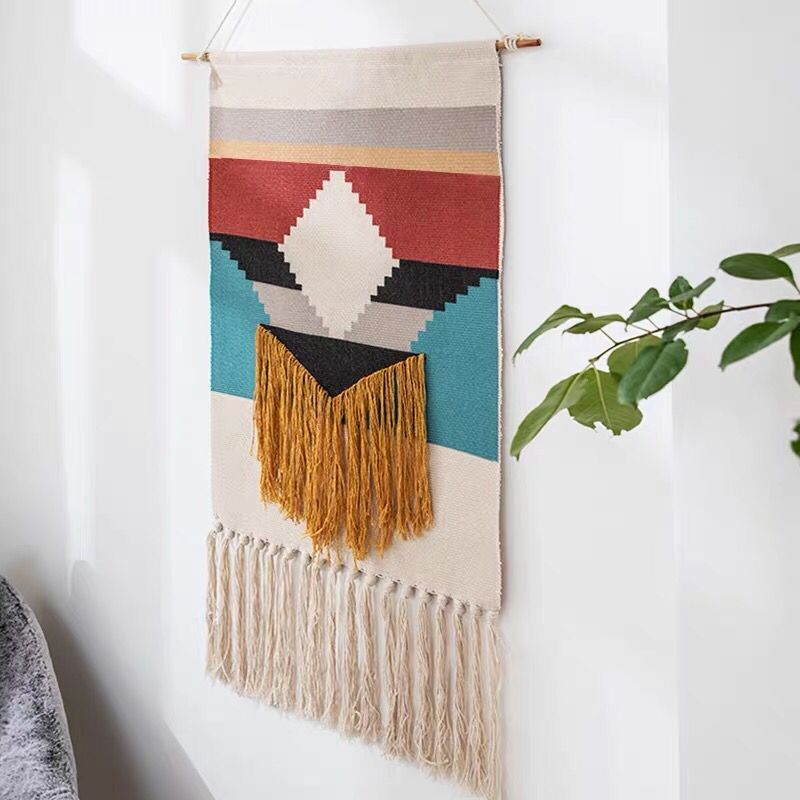 Modern Cotton and Linen Tapestry - HOMYEA