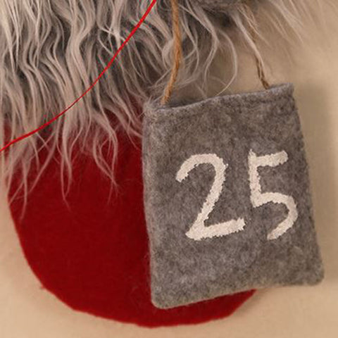 Christmas Countdown Calendar Wall Accents - HOMYEA