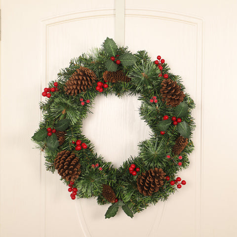 Christmas Big Pine Wreath - HOMYEA