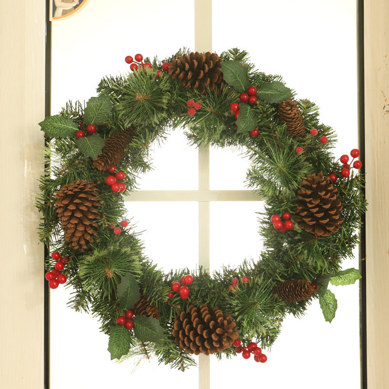 Christmas Big Pine Wreath - HOMYEA