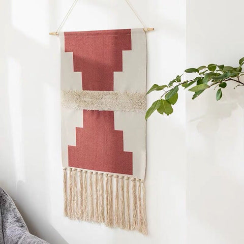 Hand Woven Tassel Tapestries - HOMYEA