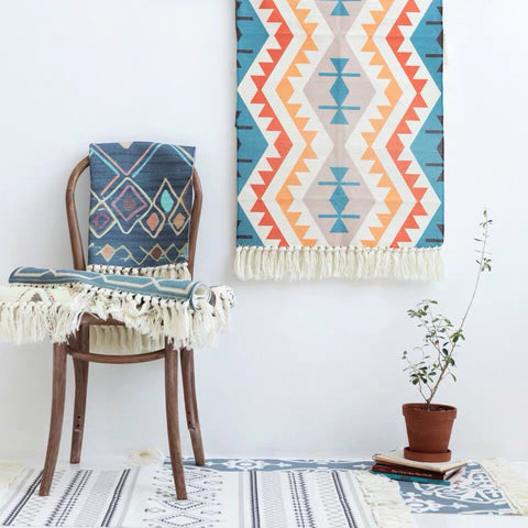 Modern Cotton and Linen Tapestry - HOMYEA