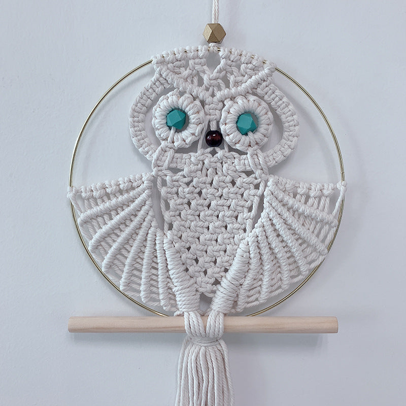 Hand Woven Owl Tapestries - HOMYEA