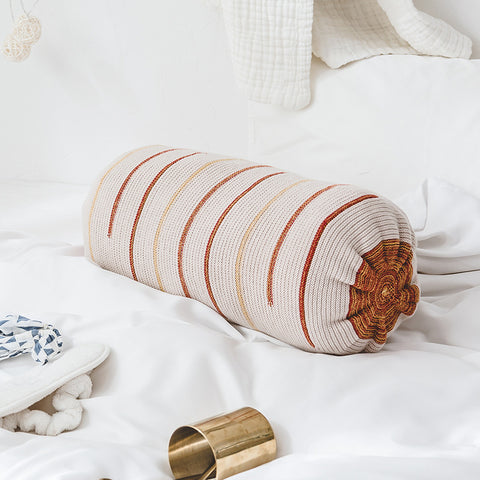 Knitting Cylinder Pillows - HOMYEA