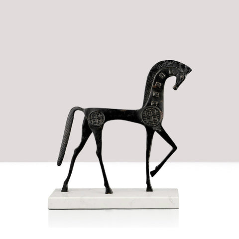 Metal Horse Sculpture - HOMYEA