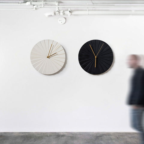 Origami Design Ceramic Wall Clocks - HOMYEA