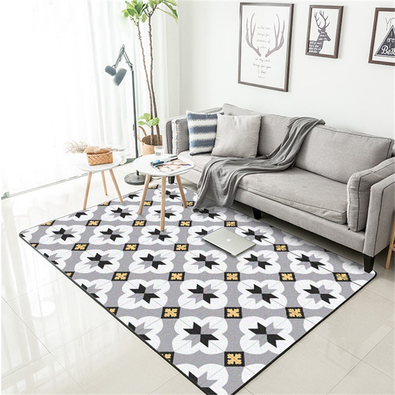 Mosaic Pattern Rectangular Rugs - HOMYEA