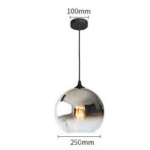 Personalized Light Luxury Glass Ball Pendants - HOMYEA