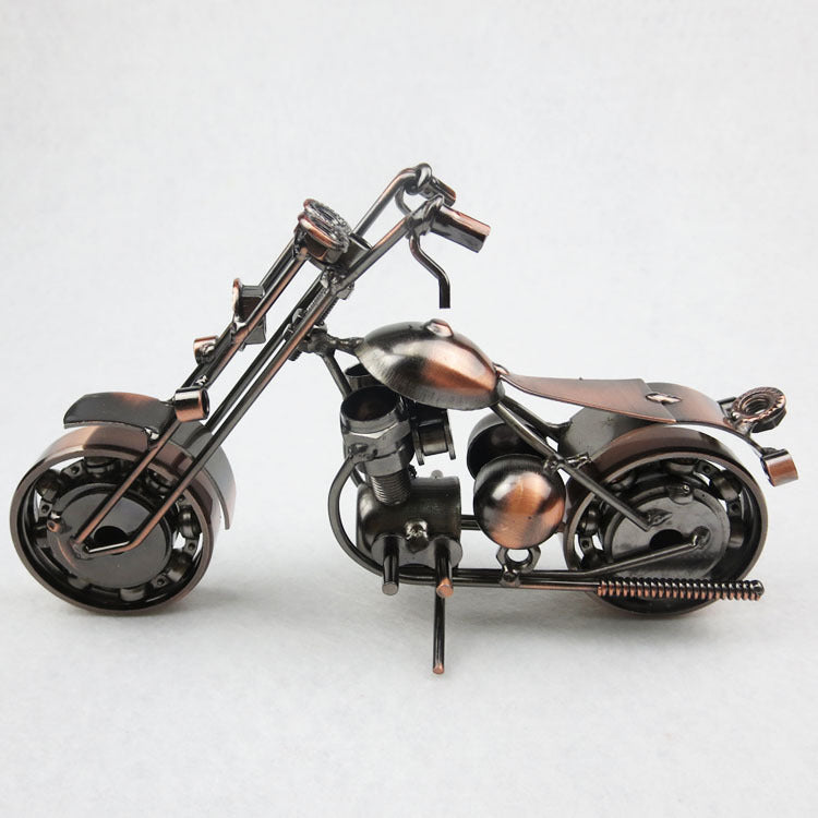 Harley Motorcycle Model Decor Object - HOMYEA