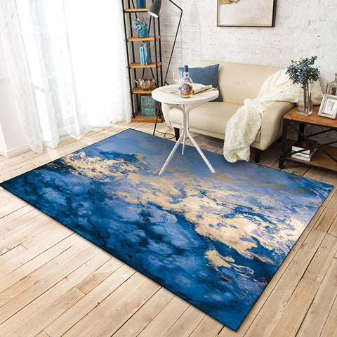 Watercolor Rectangular Rugs - HOMYEA