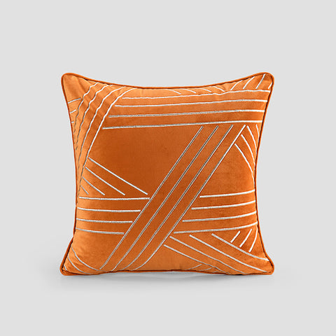 Geometric Line Pillow Cover - HOMYEA